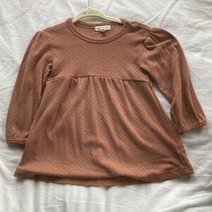 Siskin by Mama Owl Merino/Silk baby dress